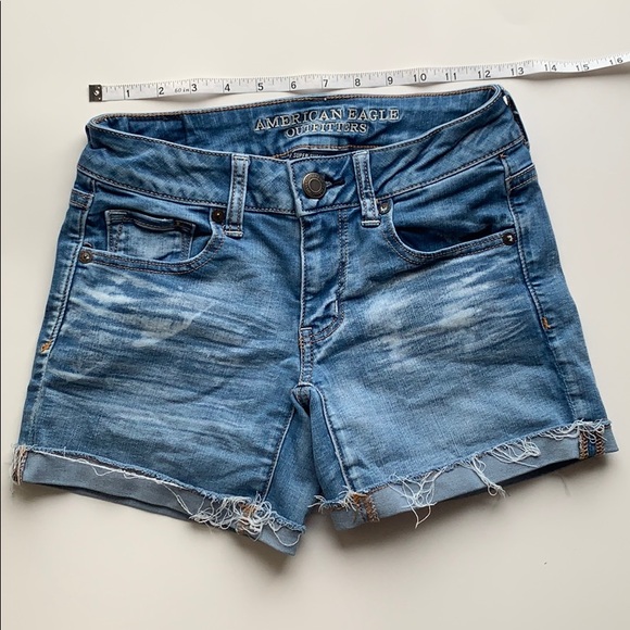 American Eagle stretchy midi shorts - Picture 6 of 6